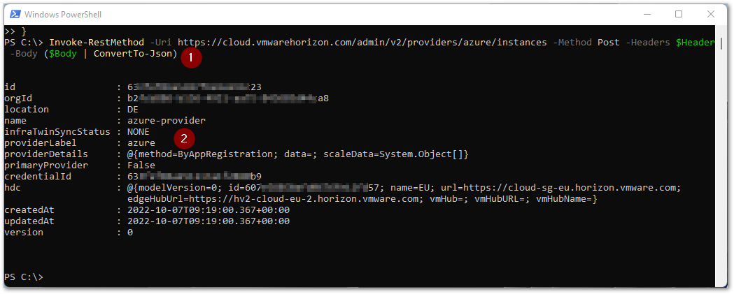 VMware Horizon Cloud Service Next-Gen – The Automation Series – Chapter ...