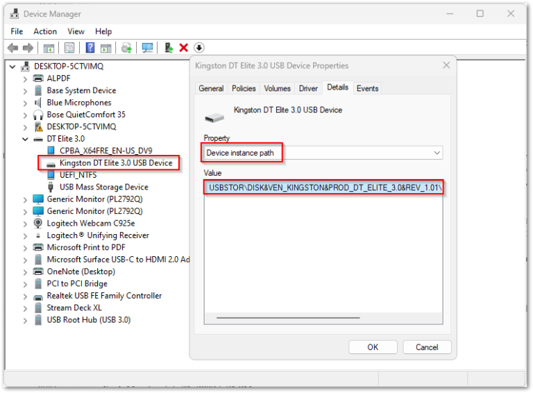 Allow only specific USB disks using VMware Workspace ONE IVANDEMES